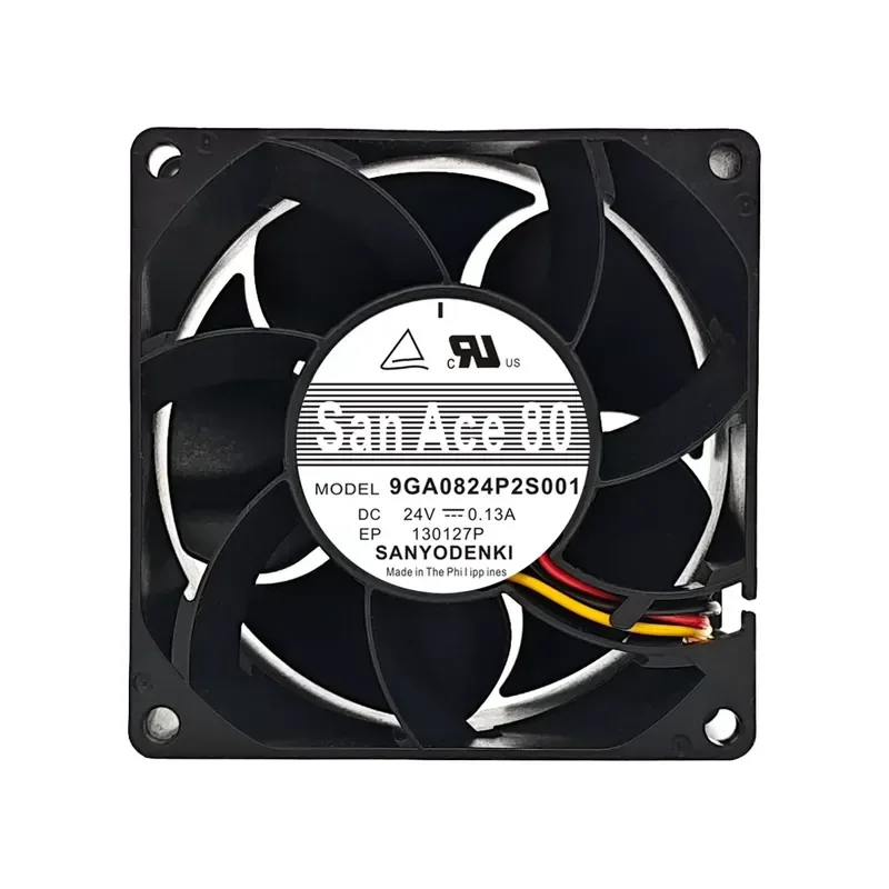 for SANYO 9GA0824P2S001 S006 DC24V 9GA0824P1S 1H61 Inverter Cooling Fan