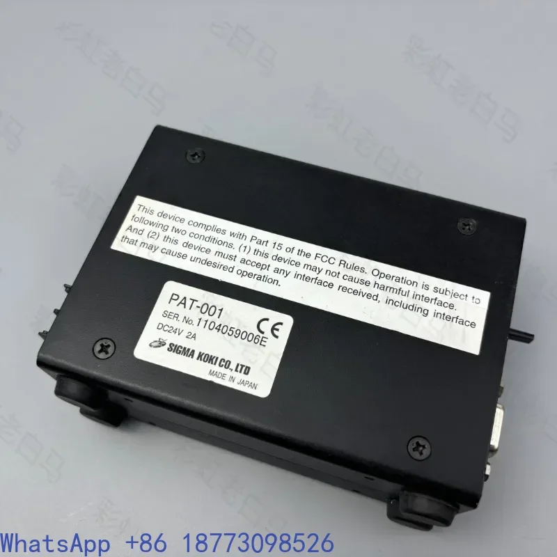 Japanese Sigma PAT-001 electric worktable control driver single axis motion controller voltage 24V