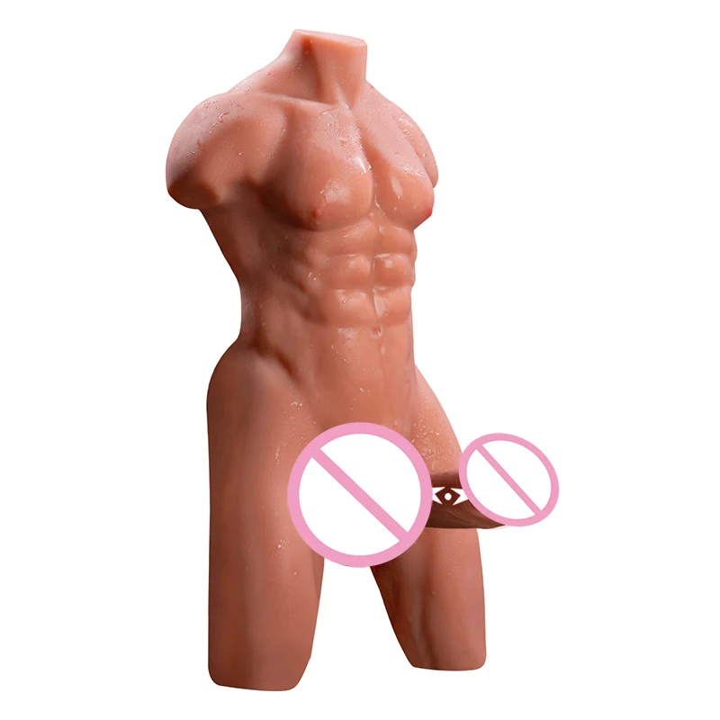 RENHEYUOU Half Body Sex Doll 16KG Realistic Dildo Flexible Penis Male Unisex Masturbation Sex Toys for Woman Man Gay sex toys