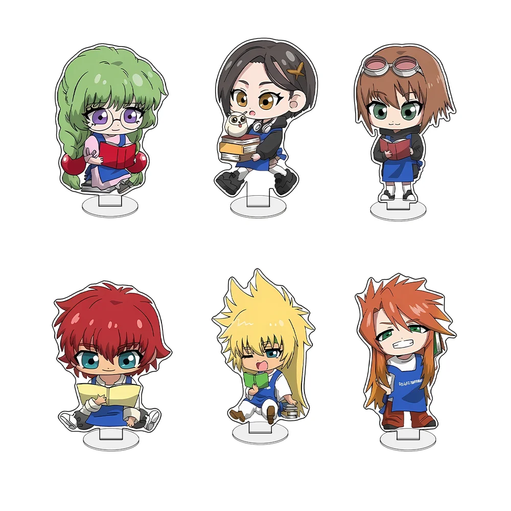 Tales of Series × Village Vanguard 10cm Acrylic Stand Keychain  Desk Decor Birthday Gift for Tales of JRPG Game Fans Collection