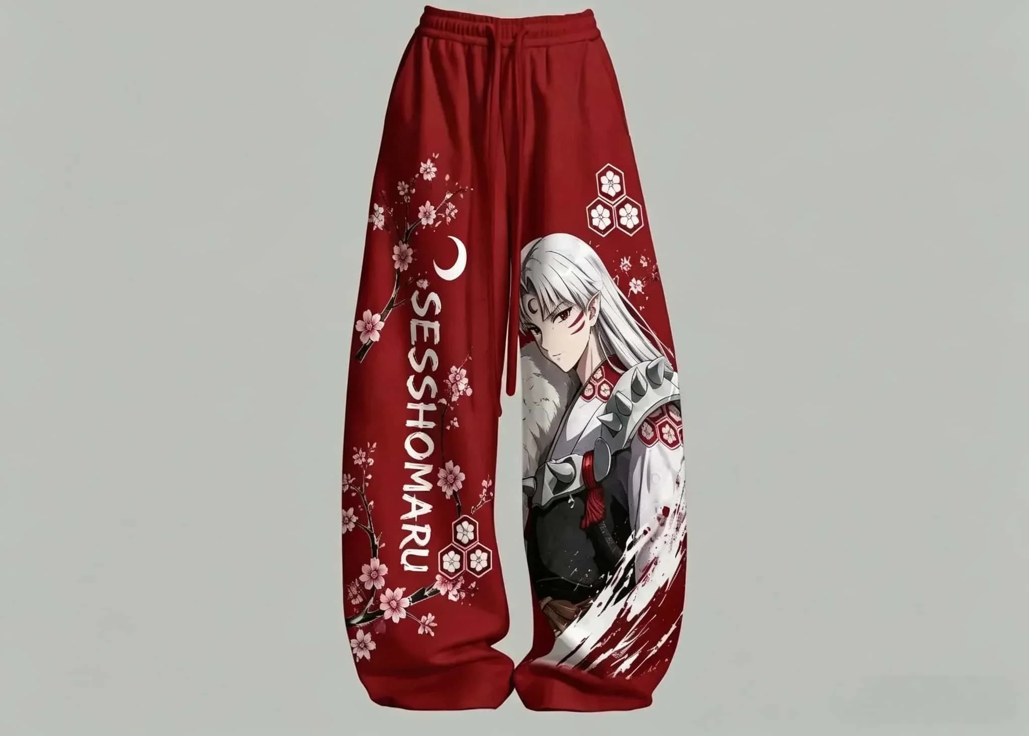 Men's and Women's Anime Japanese Sports Pants Harajuku Street Loose Casual Pants Gothic Parent-child Clothing Children's Pants