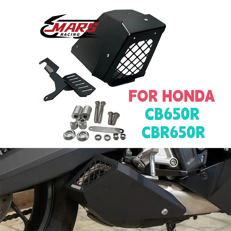 For HONDA CB650R CBR650R Motorcycle Exhaust Pipe Cover Heat Shield Protector Guard Anti Scalding Shell Decoration Parts