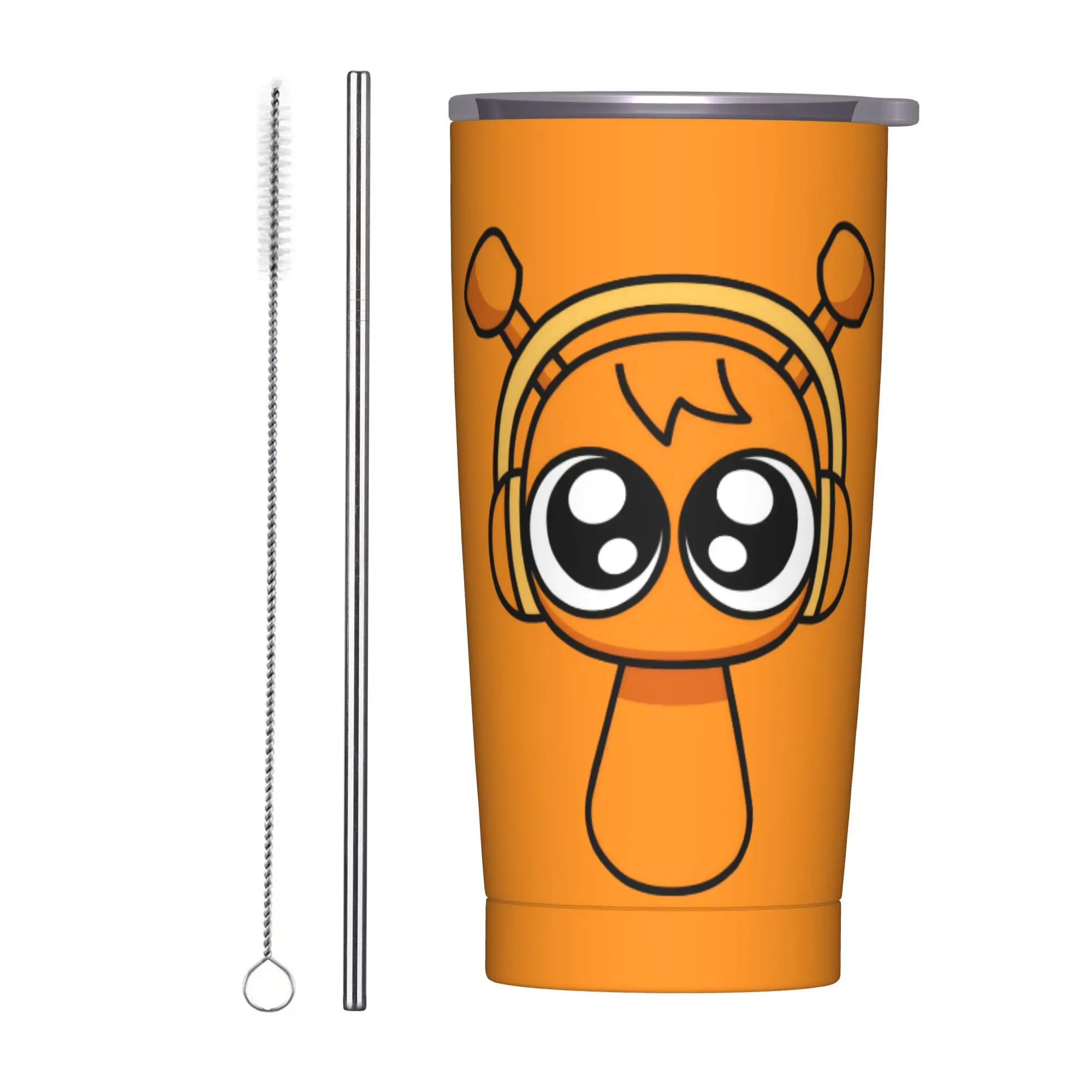 Sprunki Cartoon Anime Tumbler Vacuum Insulated  Thermal Cup Stainless Steel Car Mugs Water Bottle