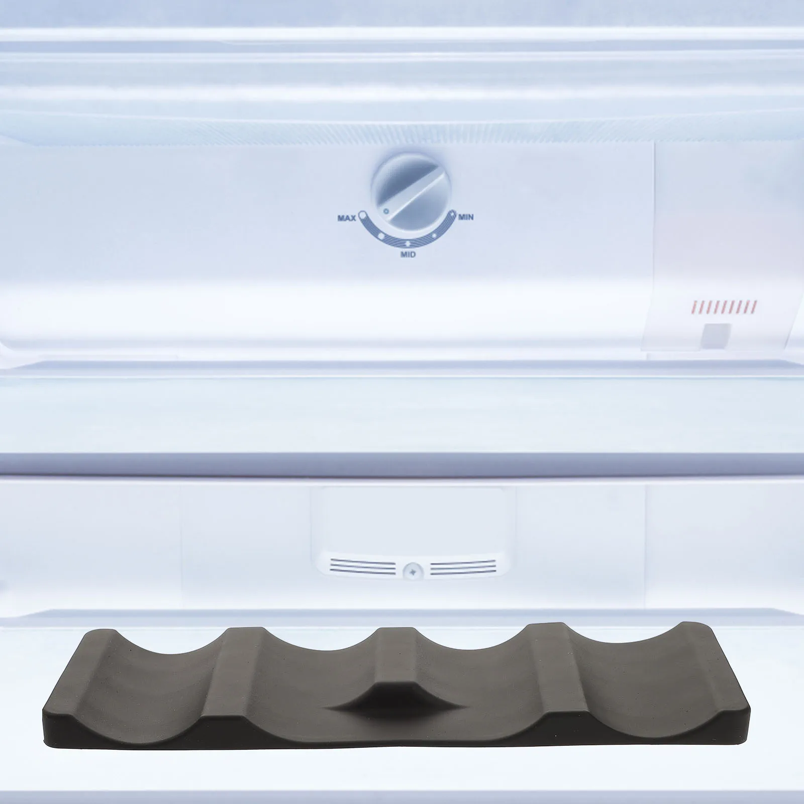 

1pc Silicone Storage Mat For Refrigerator Non-Slip Can Organizer Bin, Beverage Beer Rack, Kitchen Storage Shelf Home Supply