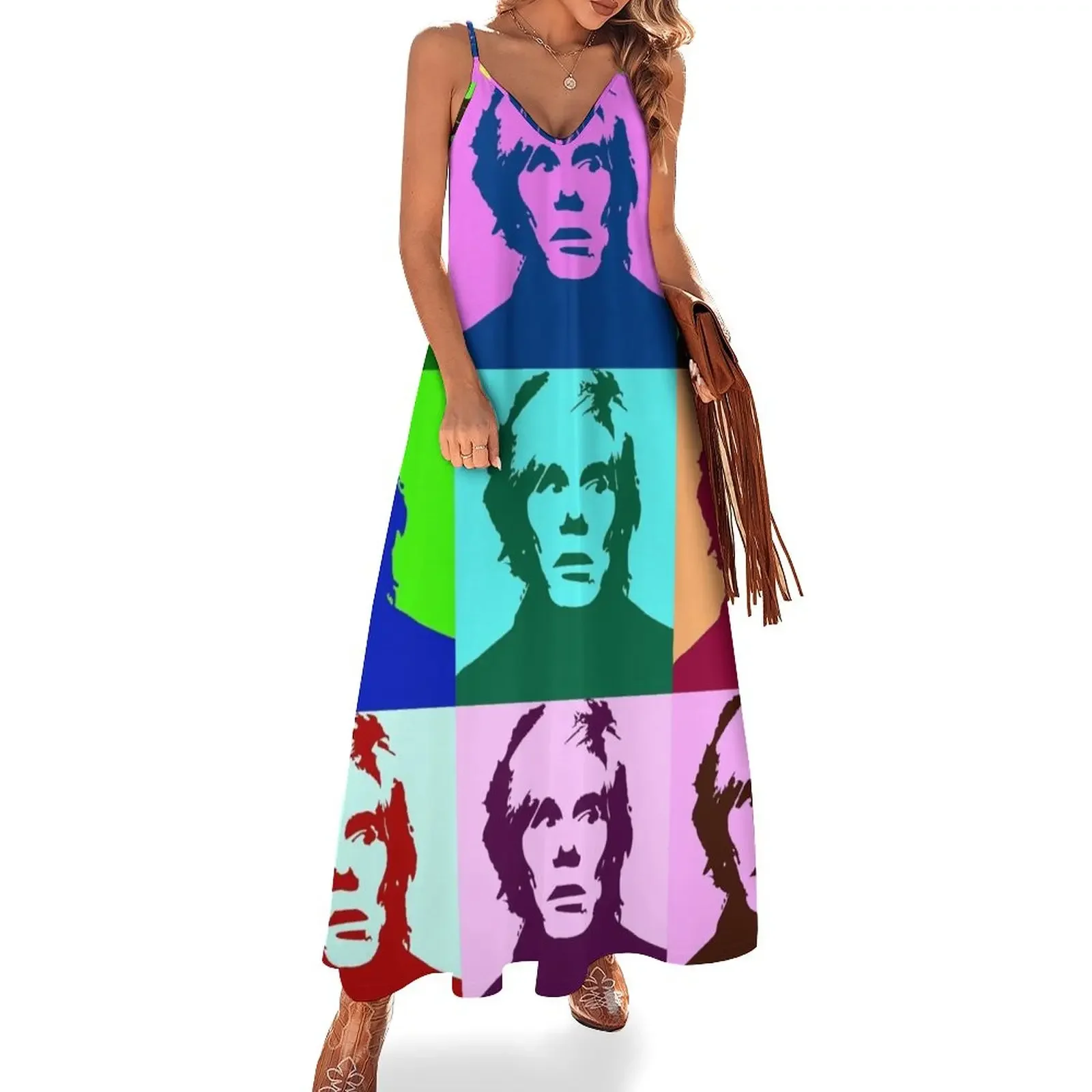 

Pop Art Andy Warhol Sleeveless Dress Clothing elegant dress summer dresses womens 2025 Dress for pregnant women
