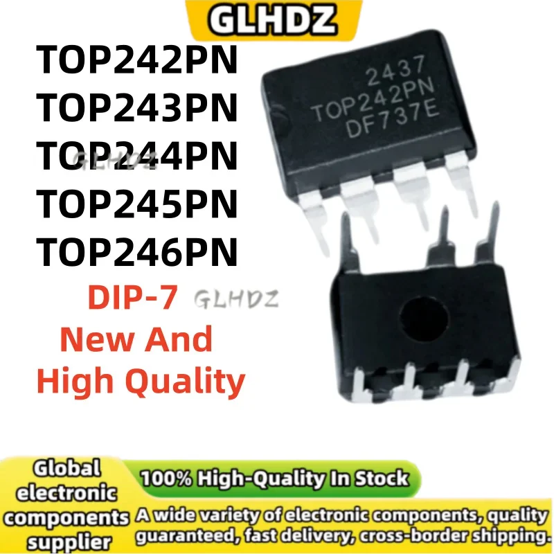 Best Quality 10UNTIS TOP242PN TOP243PN TOP244PN TOP245PN TOP246PN DIP-7 New In Stock