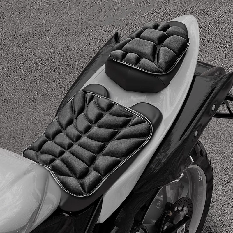 Comfort Gel Motorcycle Seat Pad 3D Breathable Universal Shock Absorbing Cushion Bike Seat Cover for Advanced Mountain Riding view 6