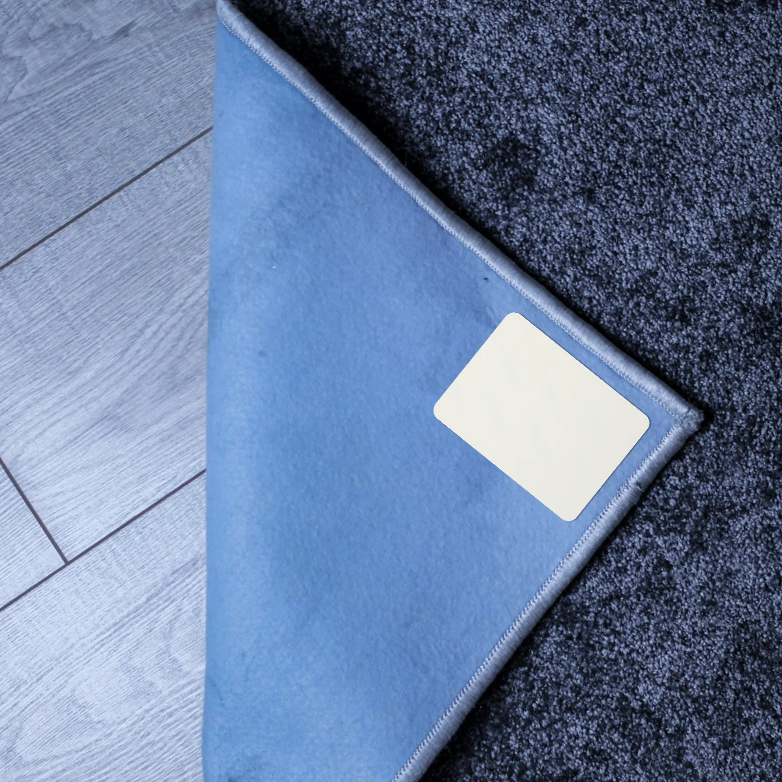 

12Pcs Anti-Slip Rug Pads Invisible Carpet Tape for Area Rugs Keeps Mat Flat on Tile Laminate Wood Surfaces Non-Slip Rug Pads