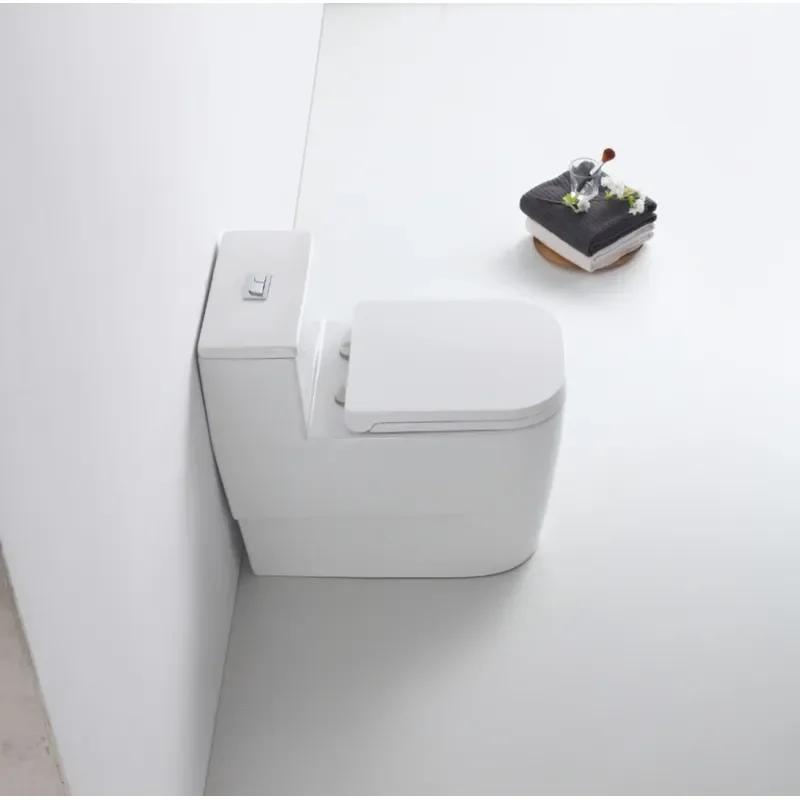 for Siphon One Piece Toilet Water Saving Mute Large Pipe Deodorant Household Bathroom Ceramic Commode Wholesale Project