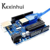 For UNO R3 Official ATMEGA16U2+MEGA328P Chip For Arduino UNO R3 Development board + USB CABLE