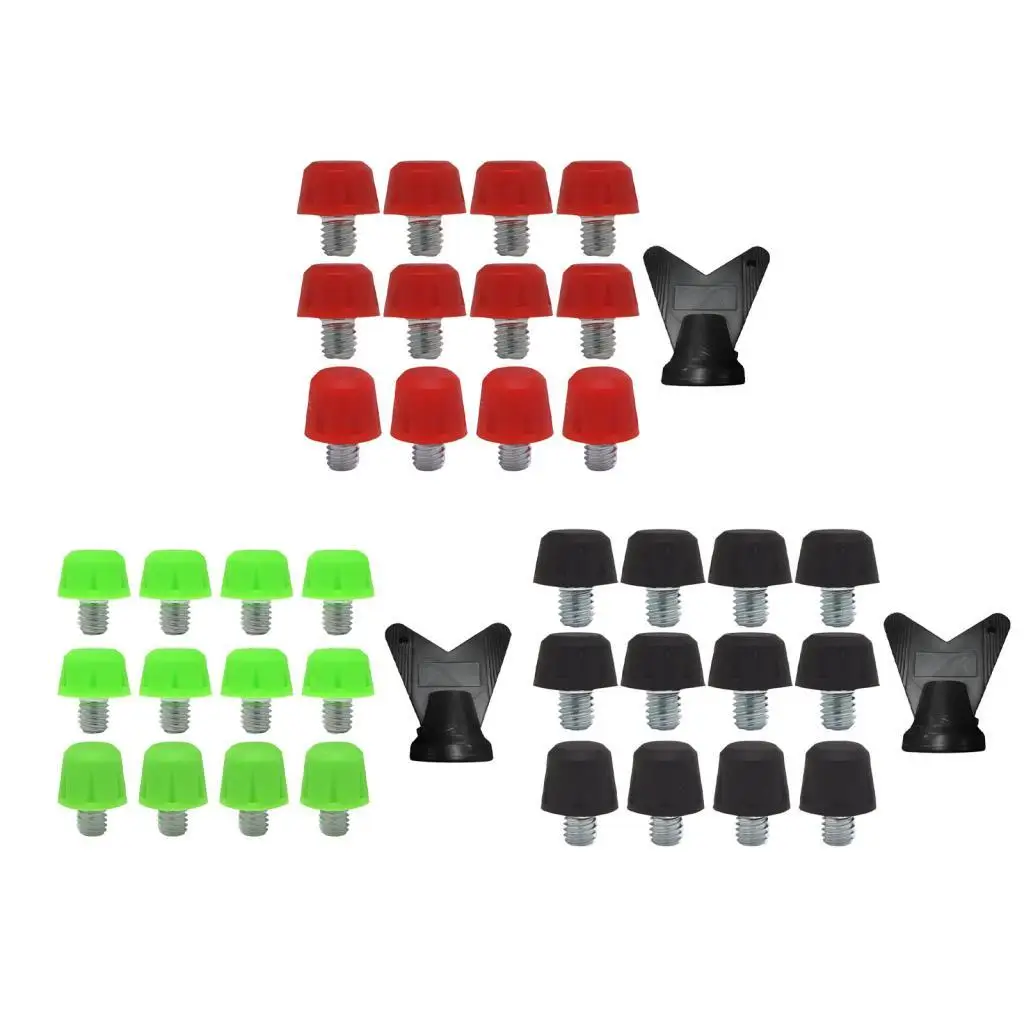 

12Pcs Football Shoe Spikes Anti Slip Lightweight Professional Replacement Comfortable M6 Rugby Studs for Sports Outdoor Training