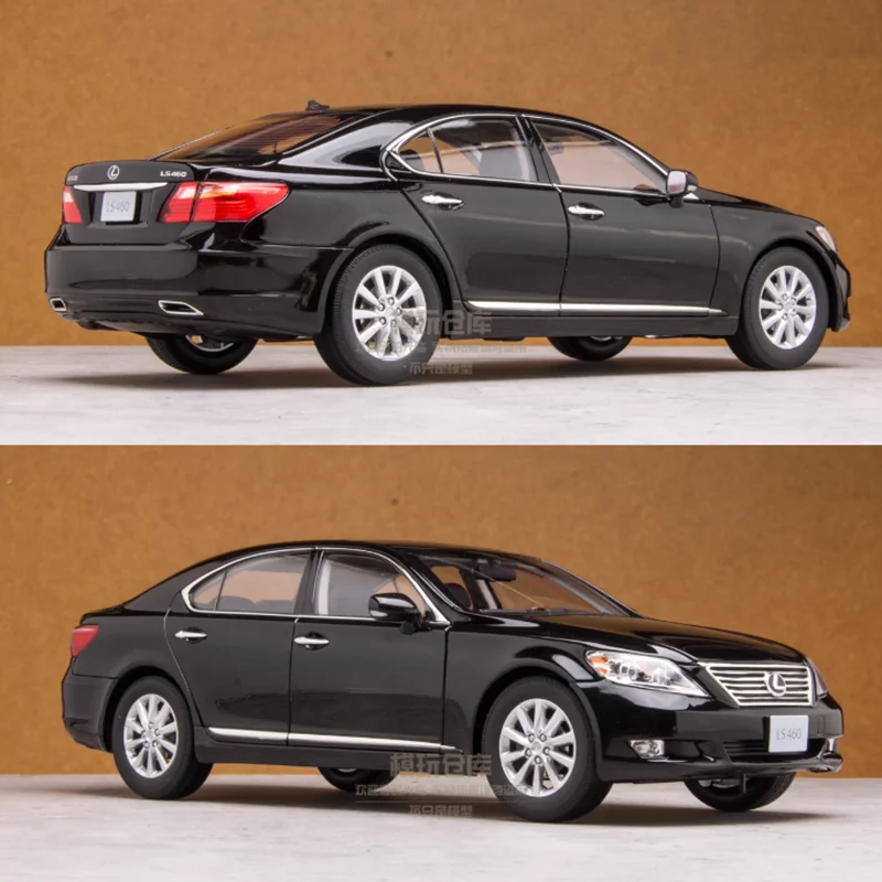 Diecast Original 1:18 Scale Lexus LS460 2010 Simulation Alloy Car Model Static Display Collectible Toy Gift Souvenir Decoration