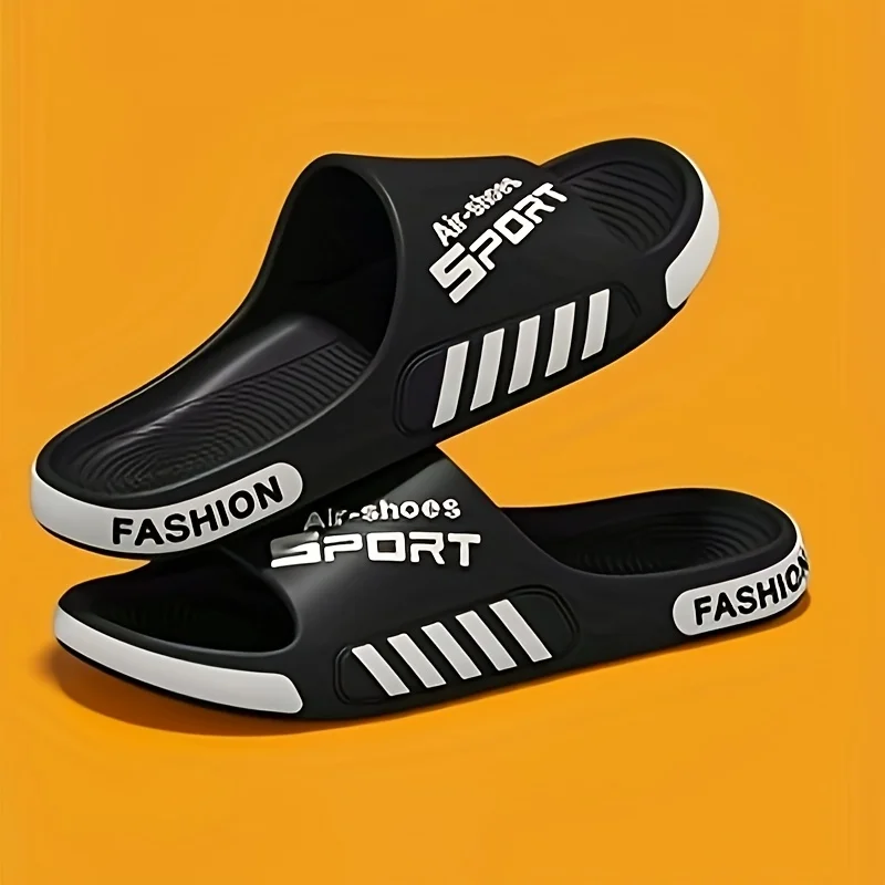 Men's Sport Style Outdoor Slippers Anti-Slip Lightweight for Home And Beach Outdoor Use Comfortable Footwear image 5