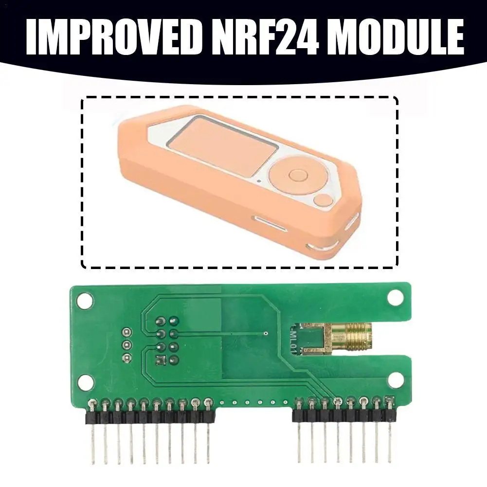 

Улучшенный модуль Flipper Zero NRF24 GPIO для снайферы и мыши Jacker