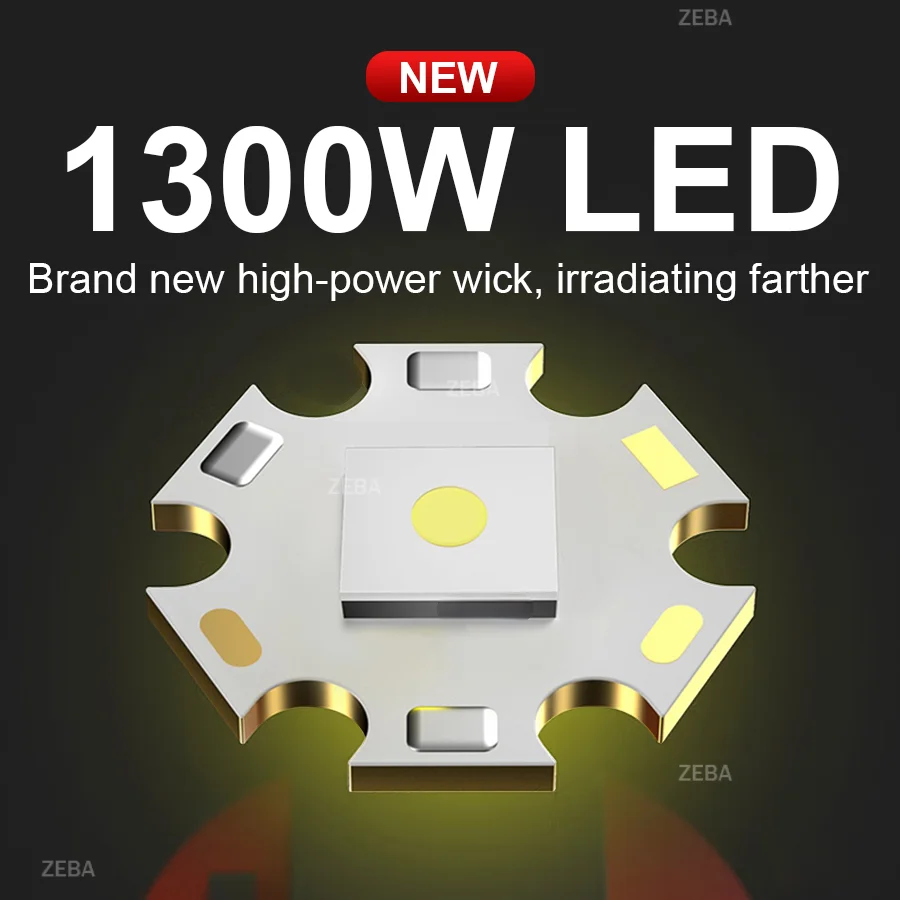 8000000LM Super Bright Headlamp Rechargeable Zoomable  Waterproof Headlamp Hand Free Head Light Fishing Head Flashlight