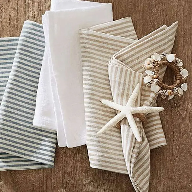 AS94-Napkin Rings Set Of 12, Sea Star Napkin Ring For Starfish Serviette For Tables, Wedding, Birthday, Banquet, Christmas