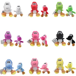 10-18cm Mario Yoshi Dragon Plushie Coloful Yoshi pluszowa łańcuszek wisiorek lalka miękka pluszowa Anime gra kolekcja pamiątek zabawki prezenty