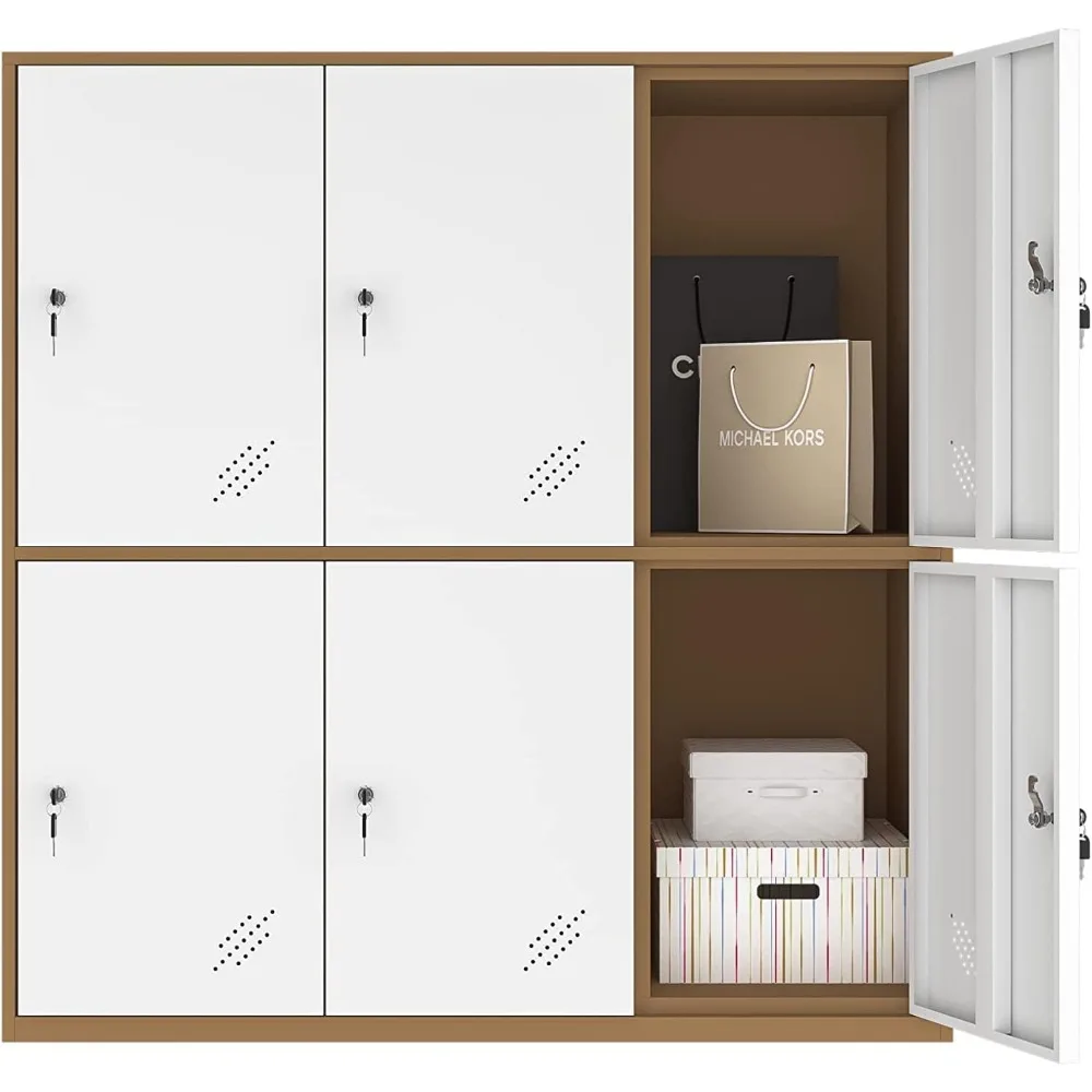 

4, 6, 9 Door Metal Office Storage Locker Cabinet, Gym School and Home Locker,Metal Locker Storage for Employee Staff or