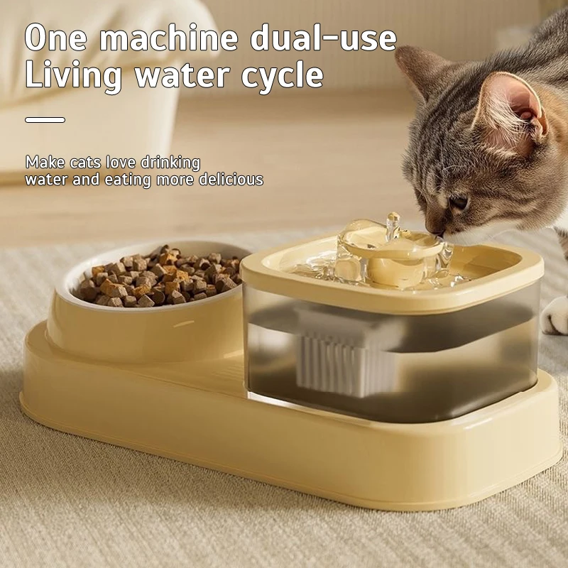 

Pets Water Fountain Auto Filter USB Electric Mute Cat Drinker Bowl Recirculate Filtring Drinker for Cats Water Dispenser