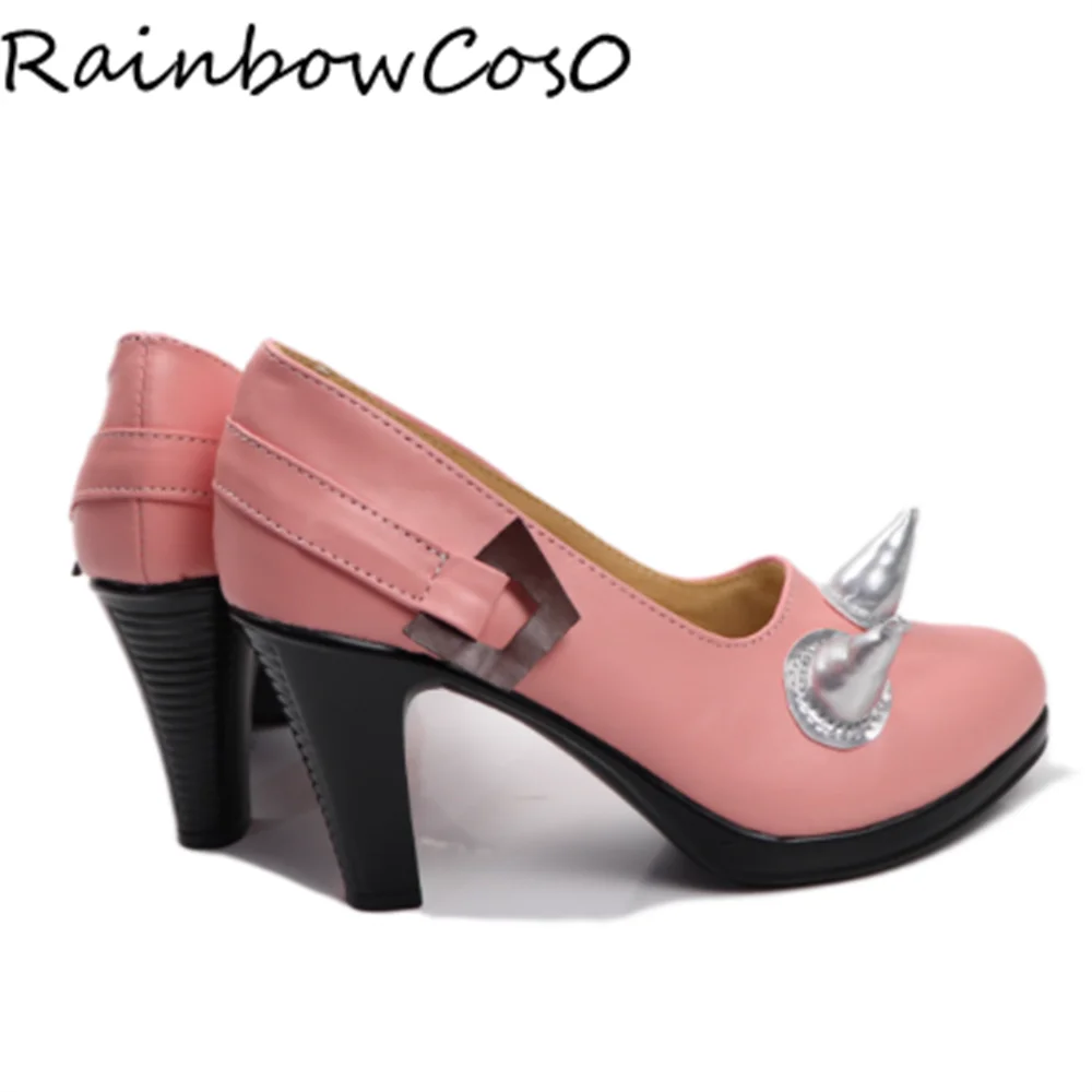 Elphelt Valentine Guilty Gear Cosplay chaussures bottes jeu Anime fête Halloween RainbowCos0 W5339