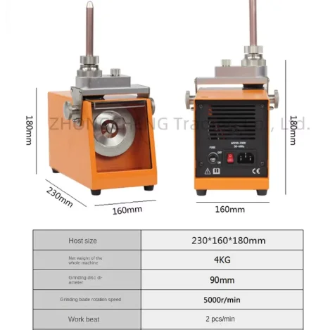 TIG Needle Welding High-speed Grinding Tungsten Needle Sharpening Machine Tungsten Pole Grinding Machine