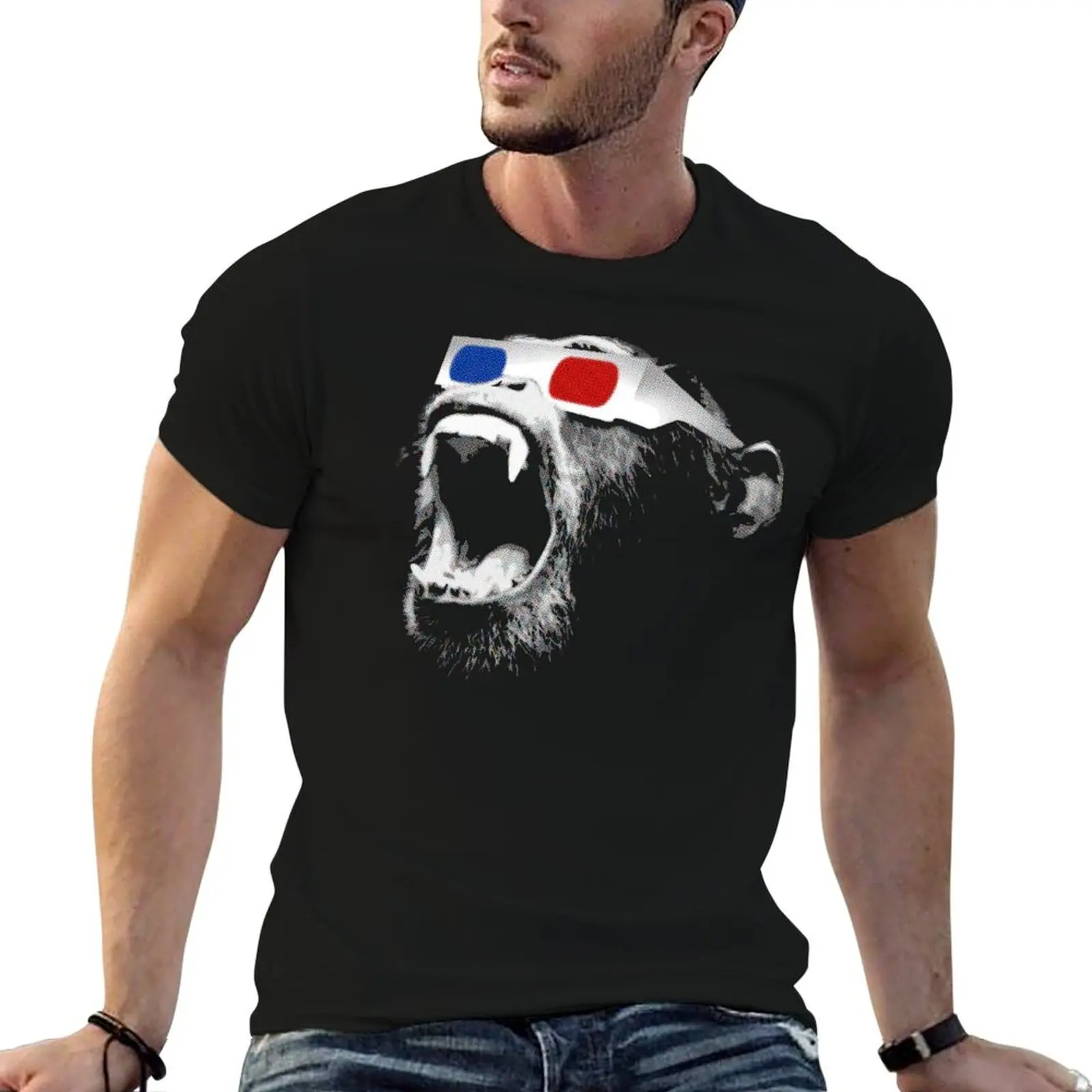 

3D Chimp T-Shirt t shirt man luxury t shirts for man cotton soft T-Shirt
