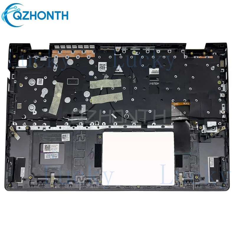 f  New Palmrest with Backlit Keyboard For Dell Vostro 15 5510 5515 (Gray) 0JVYYX