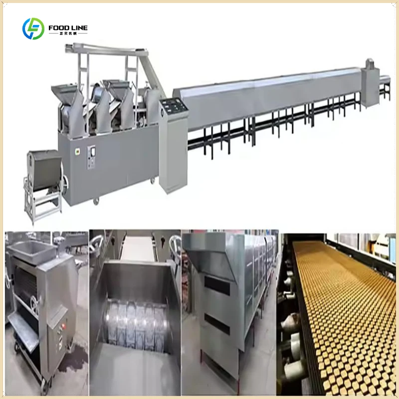 Automatic Pocky Bicuit Finger Biscuit Chocolate Coating Machine Stick Biscuit Making Machine Bakery FL Customized