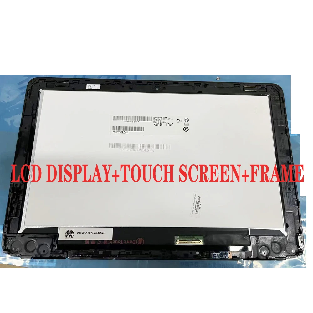 Imagem -04 - Polegada Led Lcd para hp Chromebook X360 11 g2 ee Display Lcd Tela de Toque Digitador Assembléia 11 ee g2 Lcd Substituição B116xab01 11.6