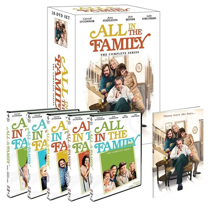 All in the Family Season 1-9 Collection 28 DVDs Original English Version