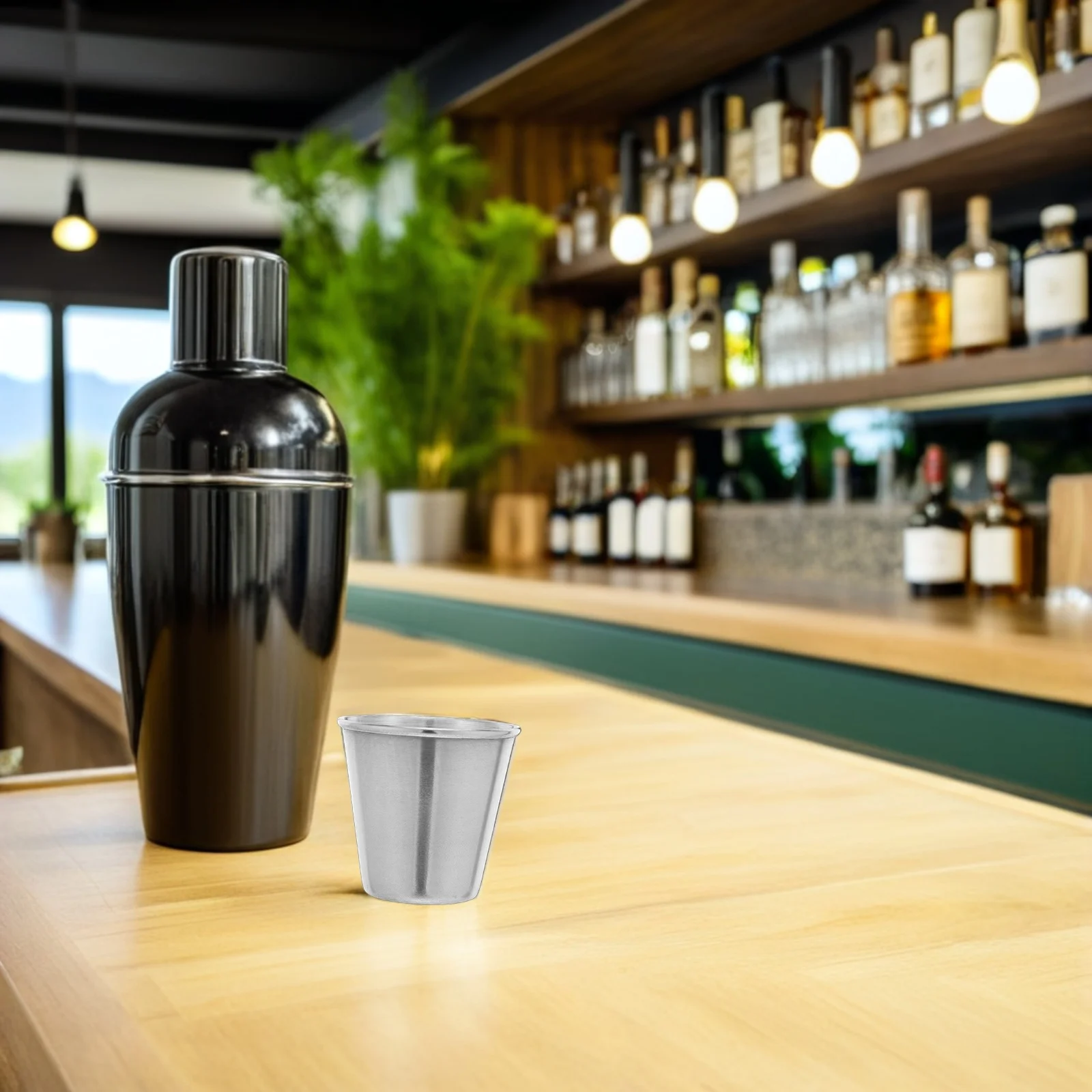 

12pcs Stainless Steel Shot Glasses 30Ml Unbreakable Metal Cups For Camping Travel Whiskey Coffee Barware Wedding Party Outdoor