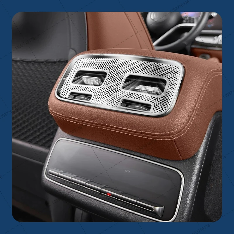 

Защитная накладка на задний воздуховод подлокотника, аксессуары для тюнинга салона автомобиля для Mercedes-Benz GLE GLS V167 X167 2020-2025