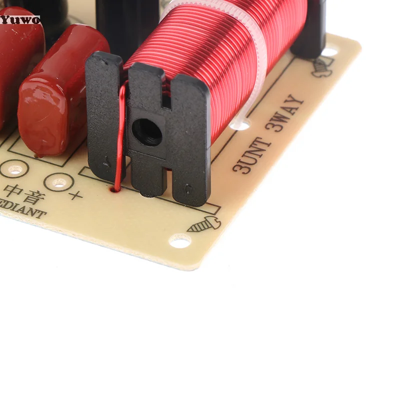 Audio Speaker Crossover Circuit Treble Midrange Bass Module 3 Way 900-4000Hz Frequency Divider Home Loudspeaker Filter Refit Kit