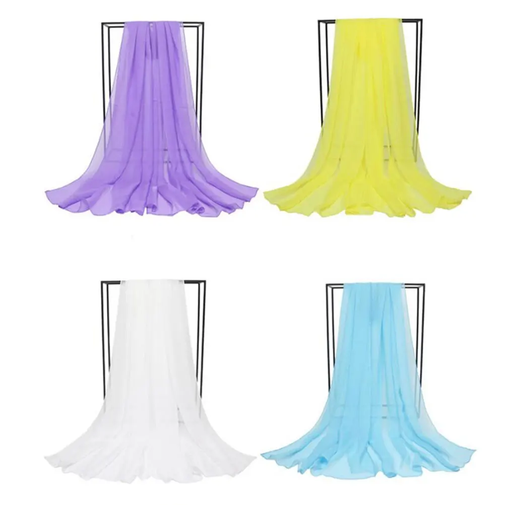 

Sunscreen Scarf Solid Color Women Shawl Viscose Accessories Fashion Scarves Autumn Winter