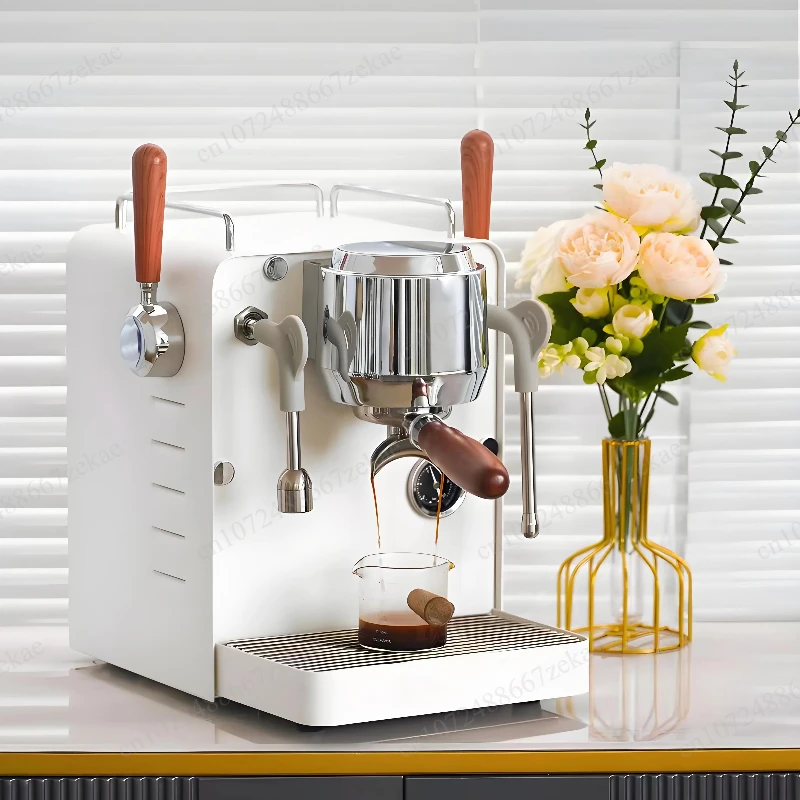 High Configuration Compact Espresso Coffee Machine, Lower Price, Smaller Volume, Kahve Makinesi for Cappuccino Latte