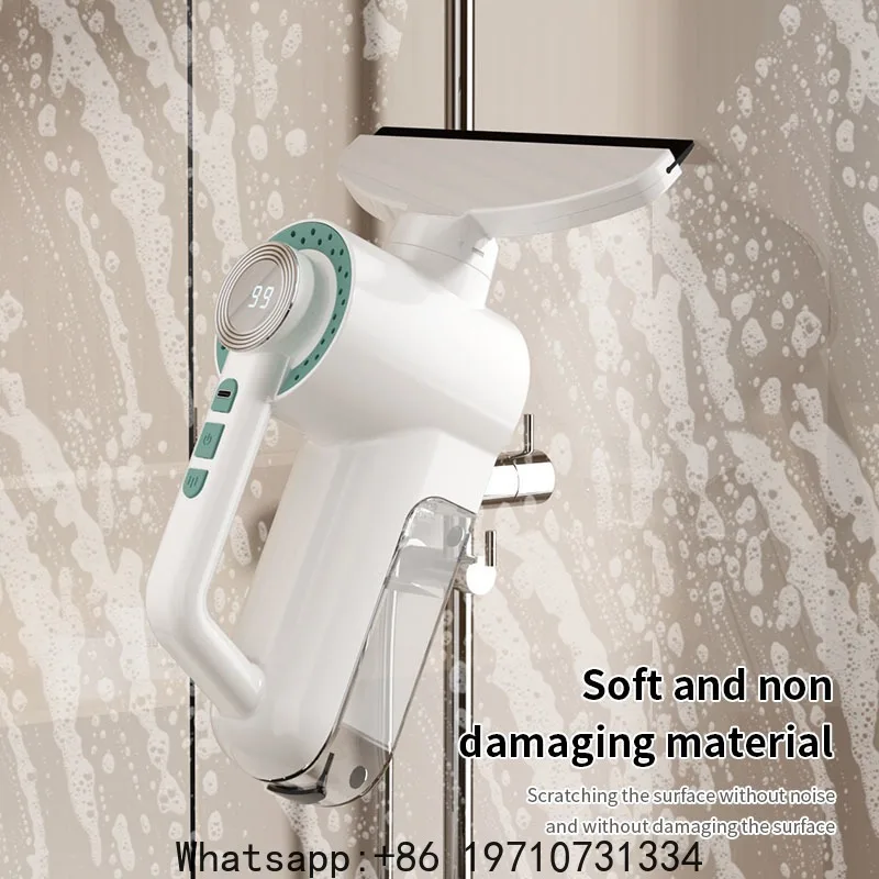 Electric Cordless Window Cleaner Vacuum Window cleaning tool Car Glass Wiper USB Rechargeable Automatic Portable Clean Machine