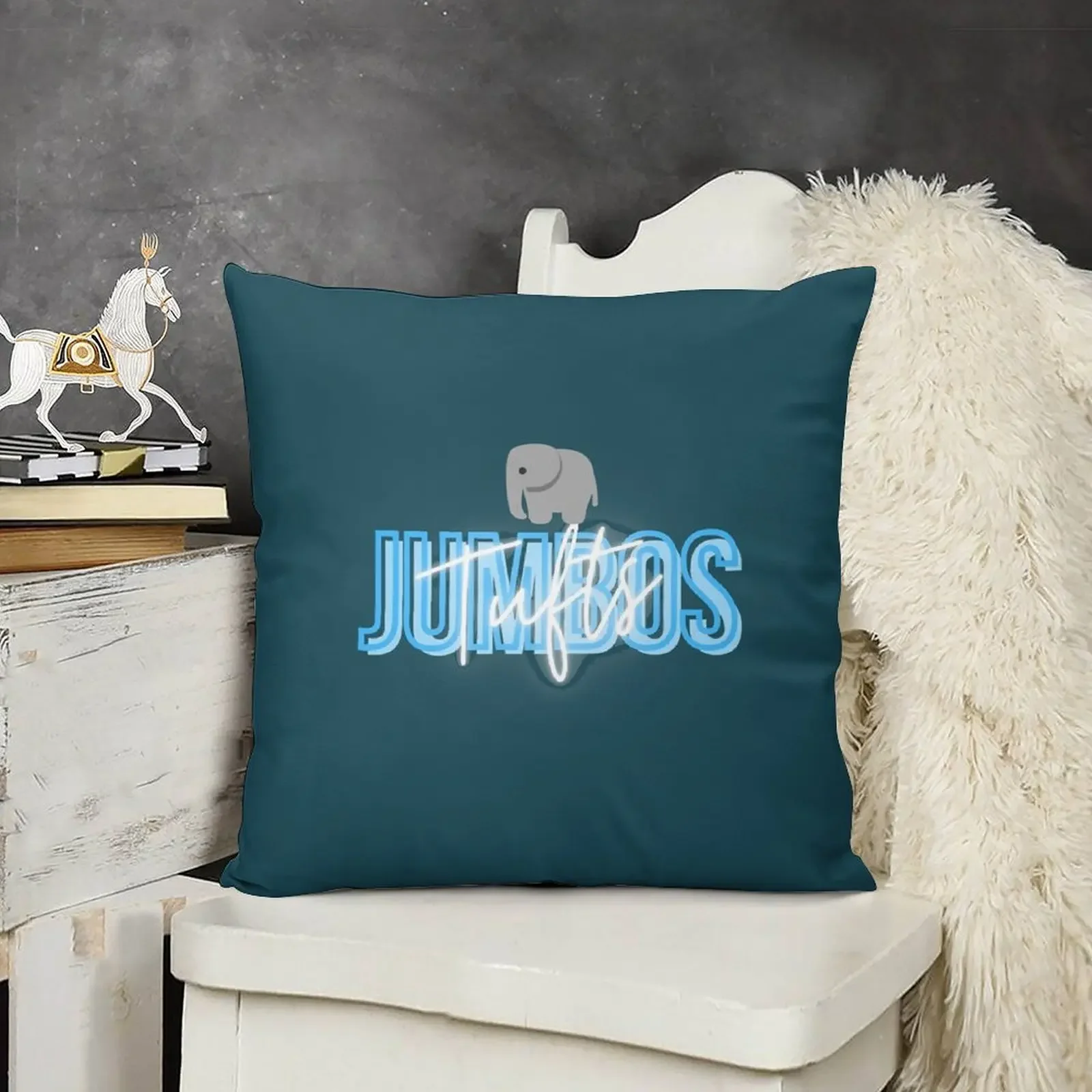 Tufts Jumbos Elephant Print Throw Pillow Pillow Cases Decorative Cushion Cover Sofa Cushions pillow