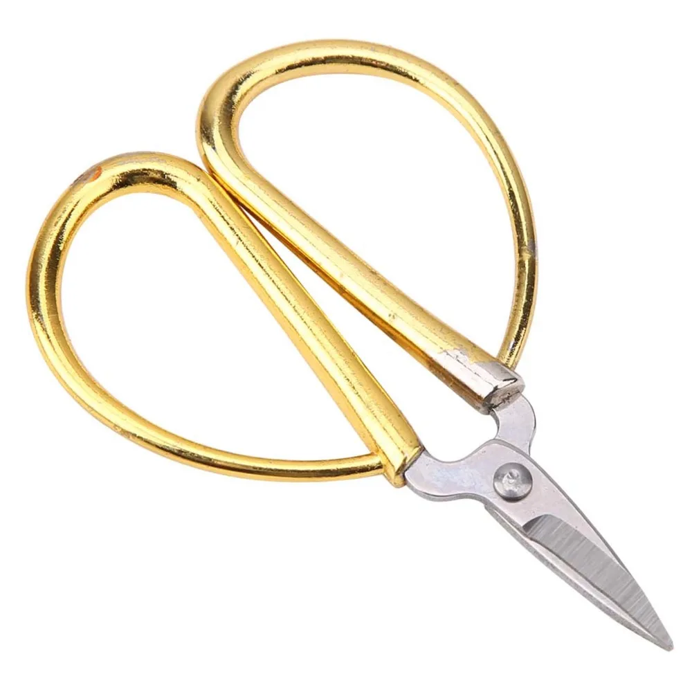 Vintage Stainless Steel Embroidery Scissors Sharp Blades Craft Scissors Sewing Shears For Cross-Stitch