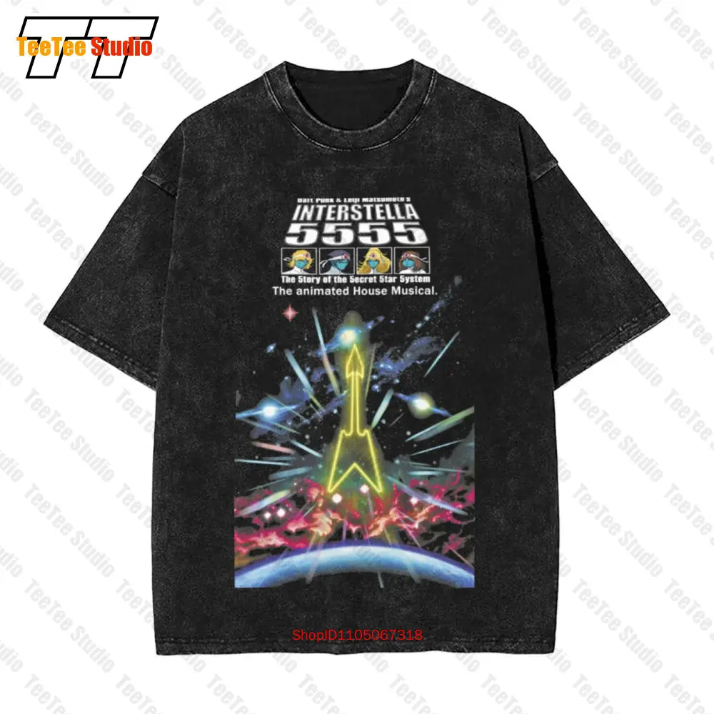 Interstella 5555 V2 Movie Poster 2003 Vintage Unisex T-Shirt MW0V