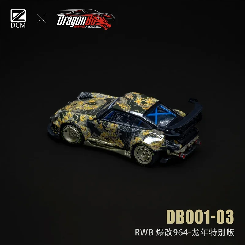 (Pre-order) D.BoModel & DCM 1:64 RWB964 gegoten modelauto