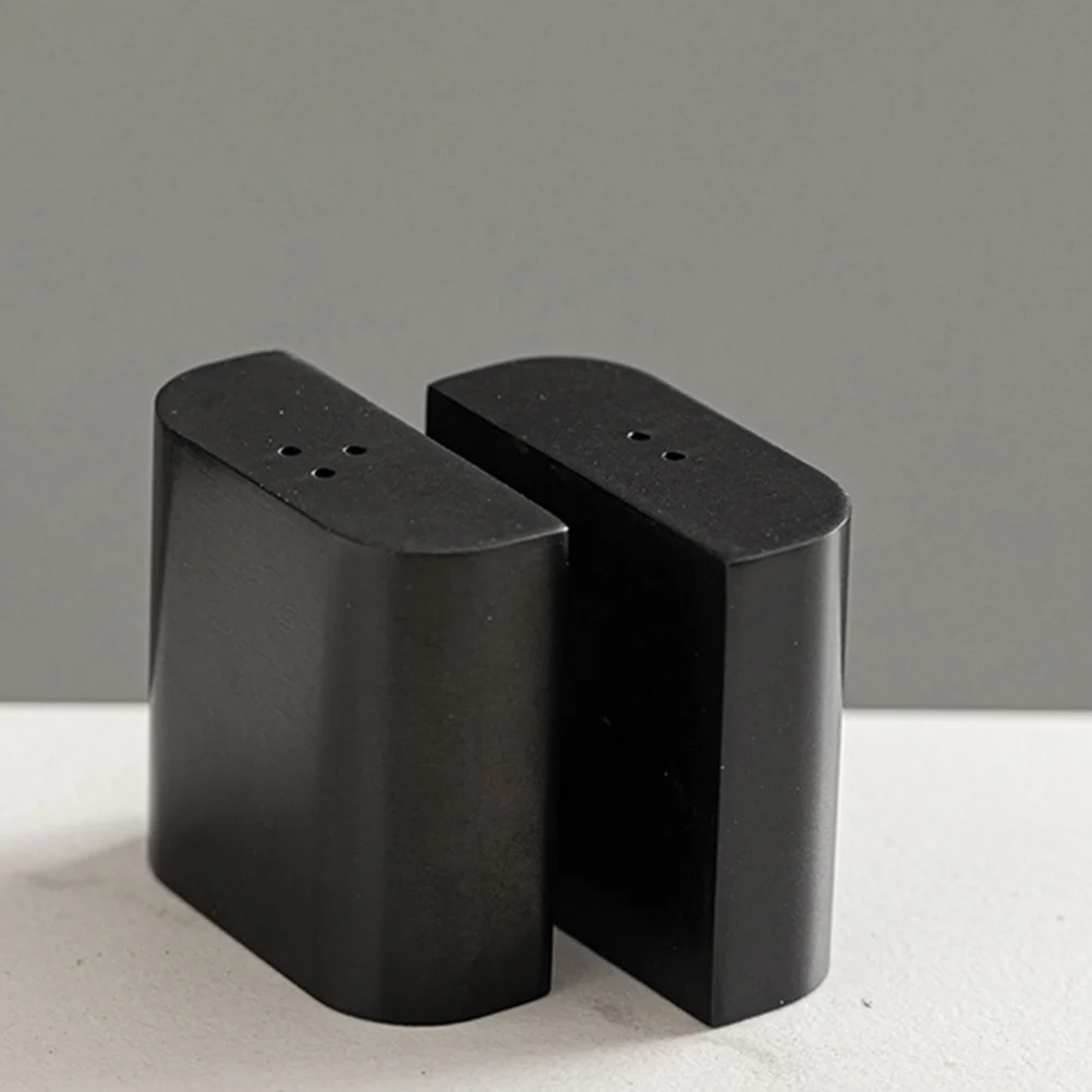 

1Set Stainless Steel Salt Shaker Modern Kitchen Table Decor Large Capacity Spice Container Sealed Lid Versatile Salt Pepper