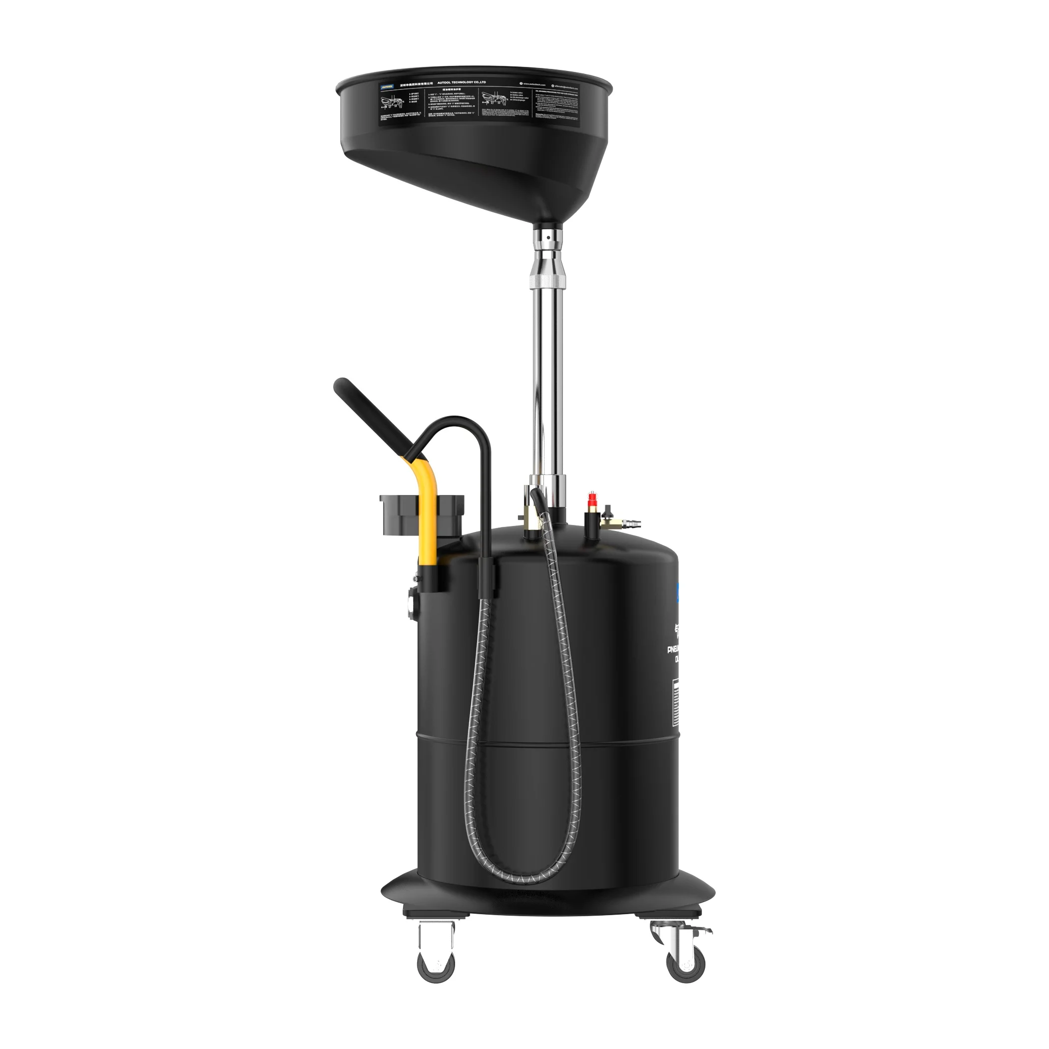 OD710 70L Tank Air Operated Pneumatic Waste Oil Drainers Equipment Fot Car