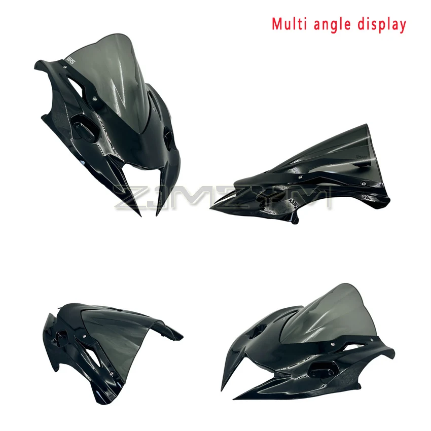 Suitable For Kawasaki NINJA400 Ninja 400 Modified Windshield Windscreen Deflector Fairing Cover Fixed Wing Hood