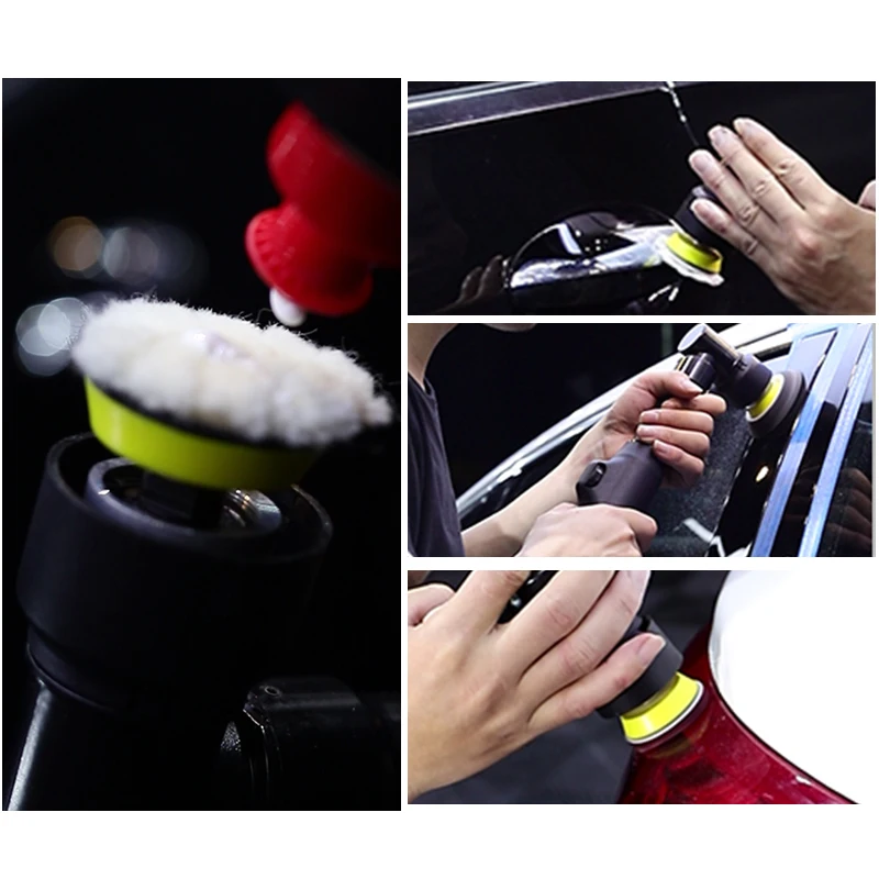 Cordless Car Buffer Polisher with Lithium Rechargeable Battery, Variable Speed, Wireless Buffer Polisher Kit for Car view 6