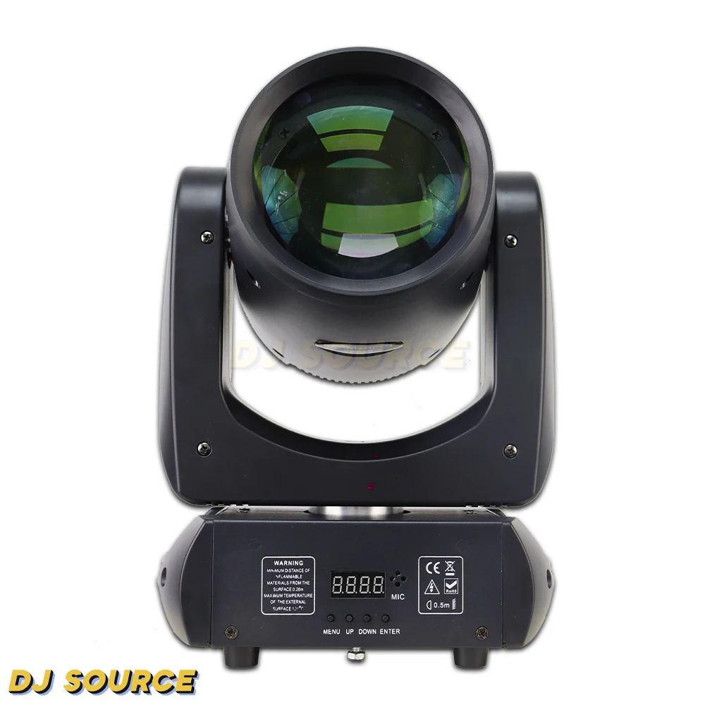 Imagem -02 - Led Moving Head Light Beam Spot dj Stage Lights 18 Prism Disco Party Club Show Lâmpada de Efeitos de Palco Dmx512 200w Pcs por Lote