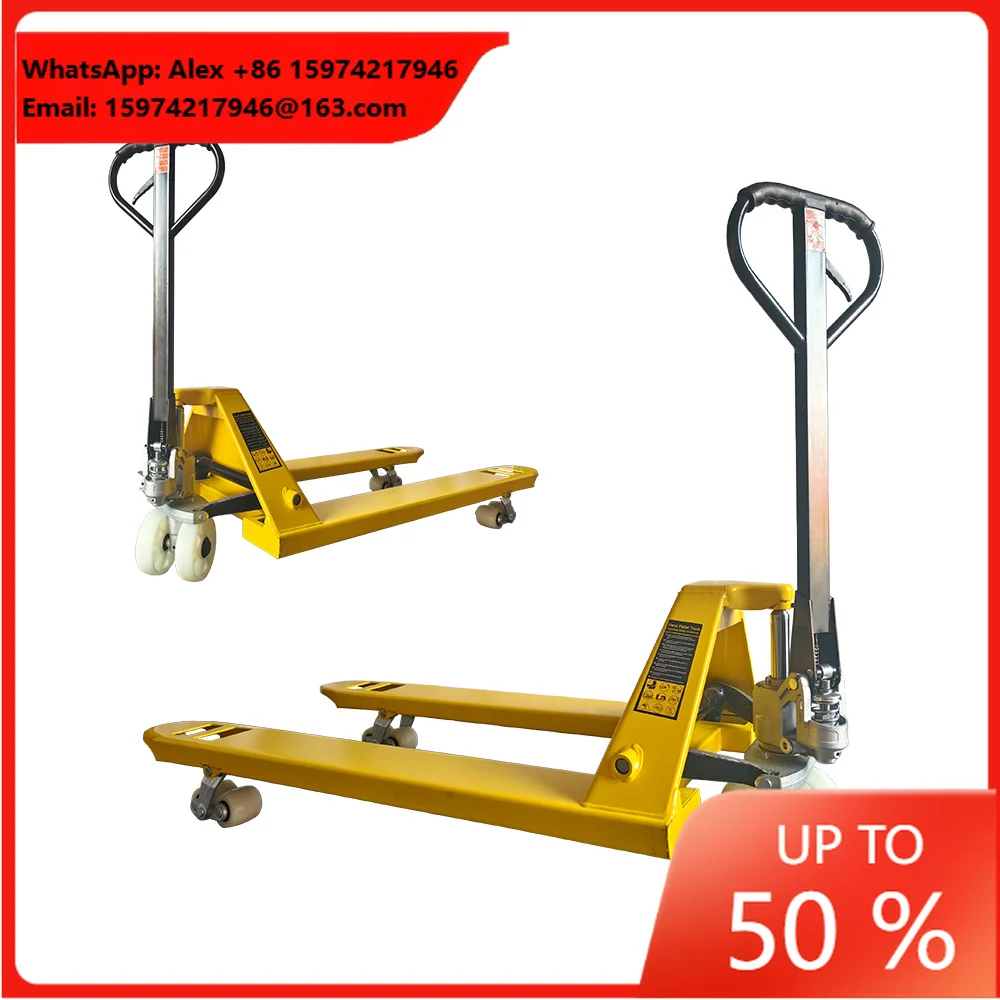 Synge 3 Ton Hand Pallet Truck Hydraulic Manual Pallet Jack Forklift Machine On Sale