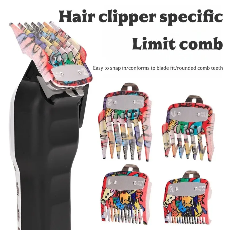 Graffiti Limit Position Comb Haircut Tools Electric Push Shear Oil Head Pusher Positioning Caliper Power Supply Hair Clipper