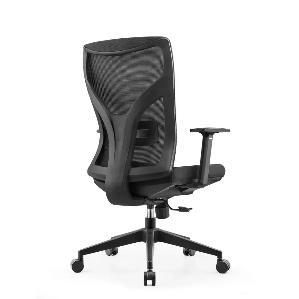 Beliebtes ergonomisches Design schwarzer Netz-Schwenk-Bürostuhl الحديثة umweltfreundlicher Bürostuhl فعلي