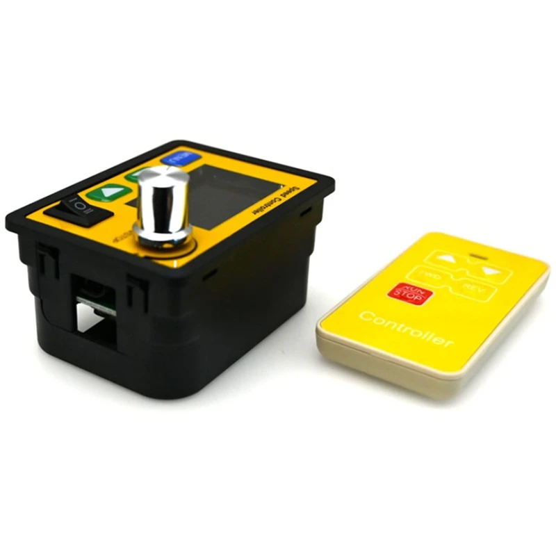 AB42-Forward Reverse 0-100% Adjustable DC 6-55V 20A DC Motor Speed Controller PWM 12V 24V 48V Remote Control