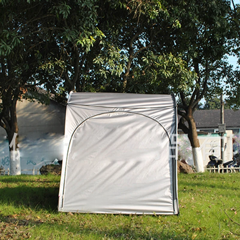Attachable Beach Tent Sun Shelter 4 Person Heat and Light-Blocking UPF50+ UV Protection Sun Shade Easy Setup Camping Canopny